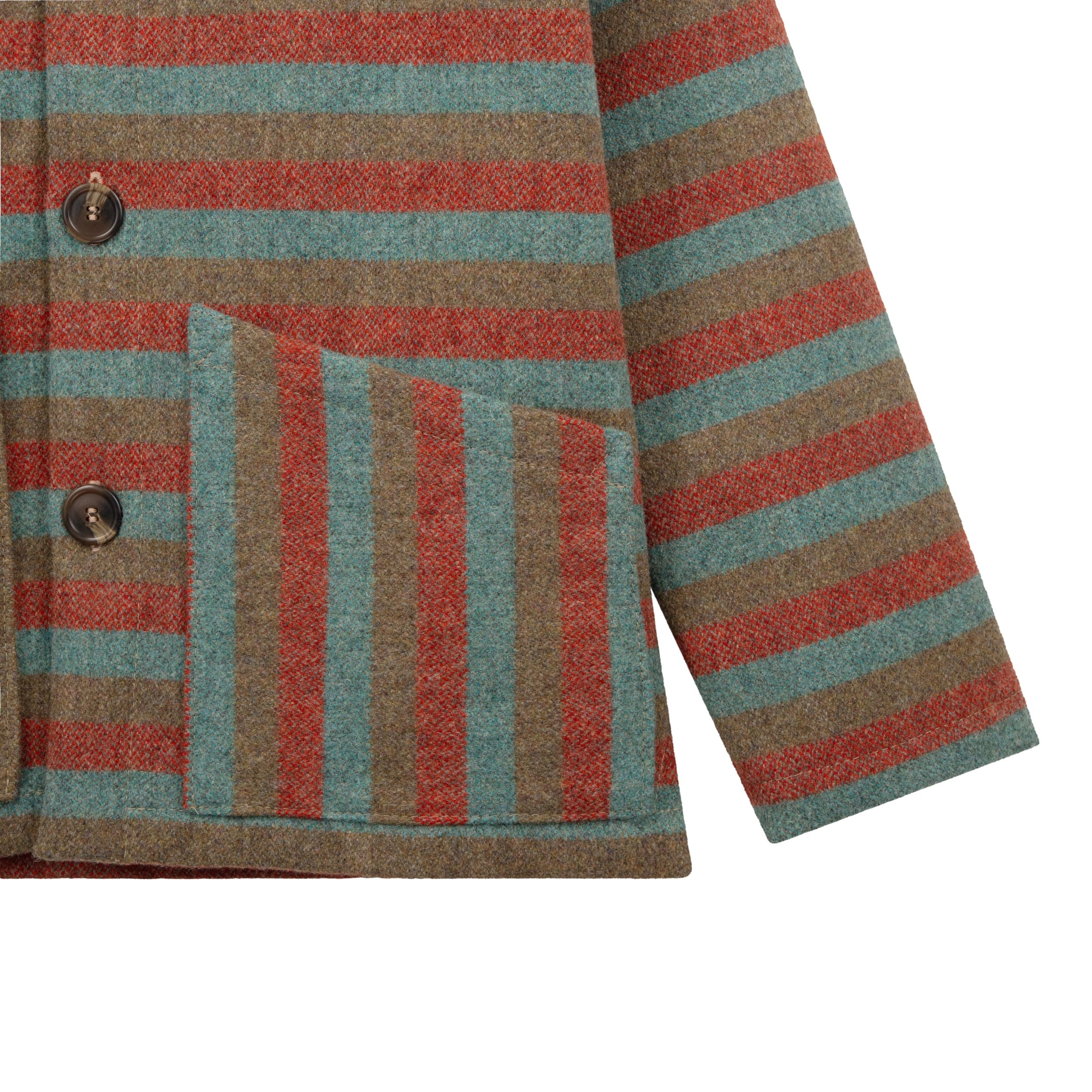 Carrier Company Yorkshire Wool Striped Jacket