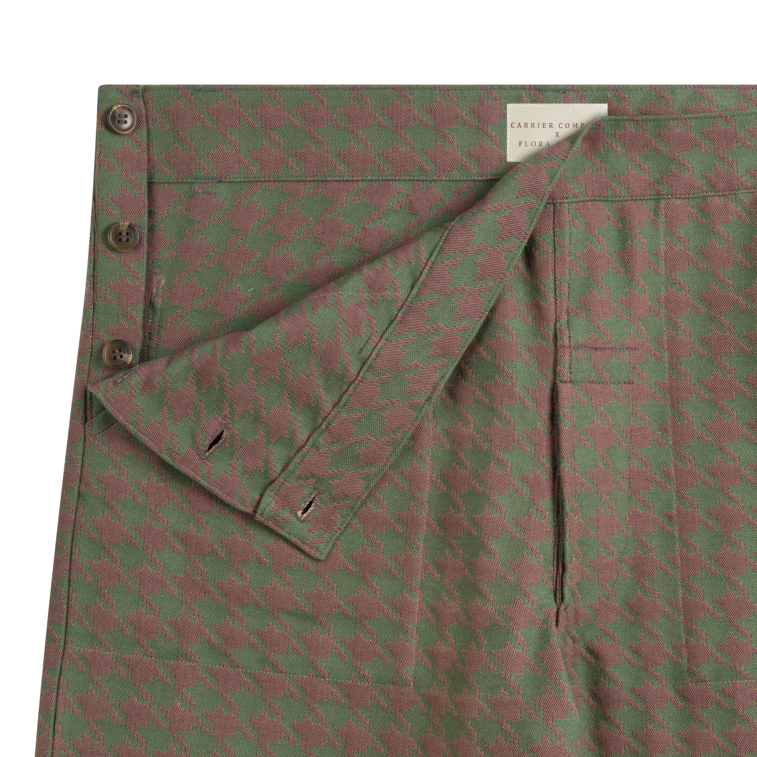 Carrier Company x Flora Soames Men's Work Trouser in Heather Walt