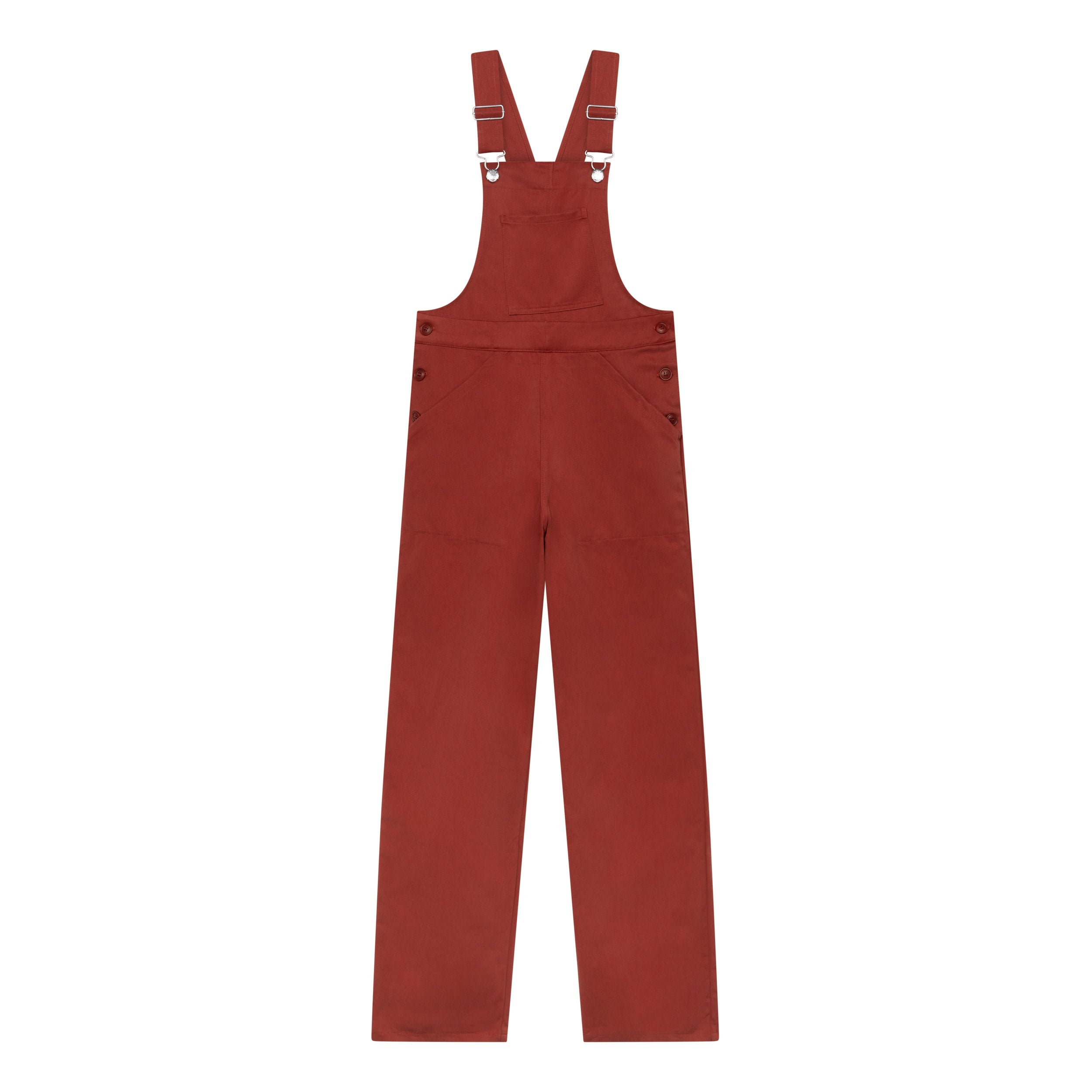 Carrier Company Women's Dungarees In Terracotta Twill