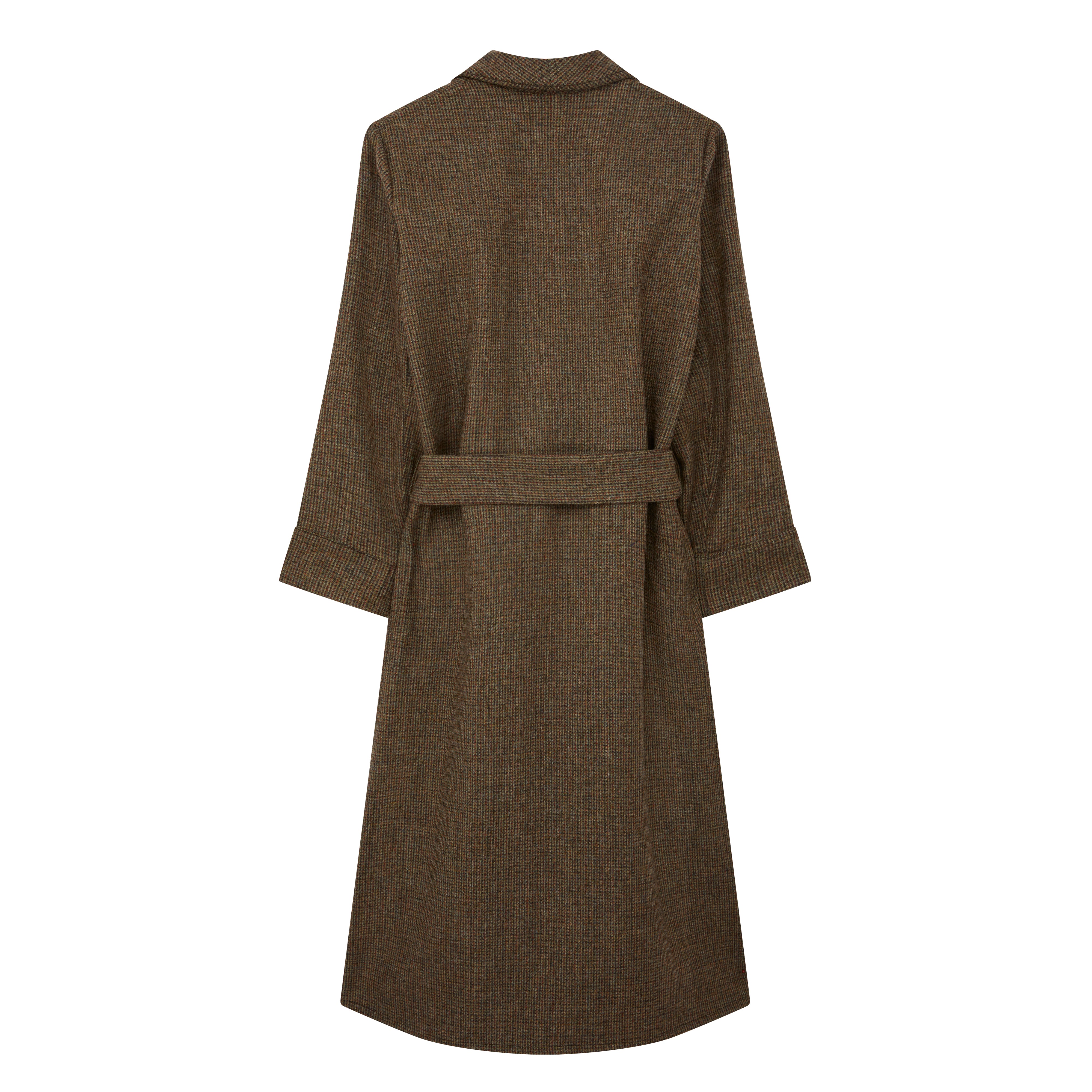 Carrier Company Dressing Gown in Green Check