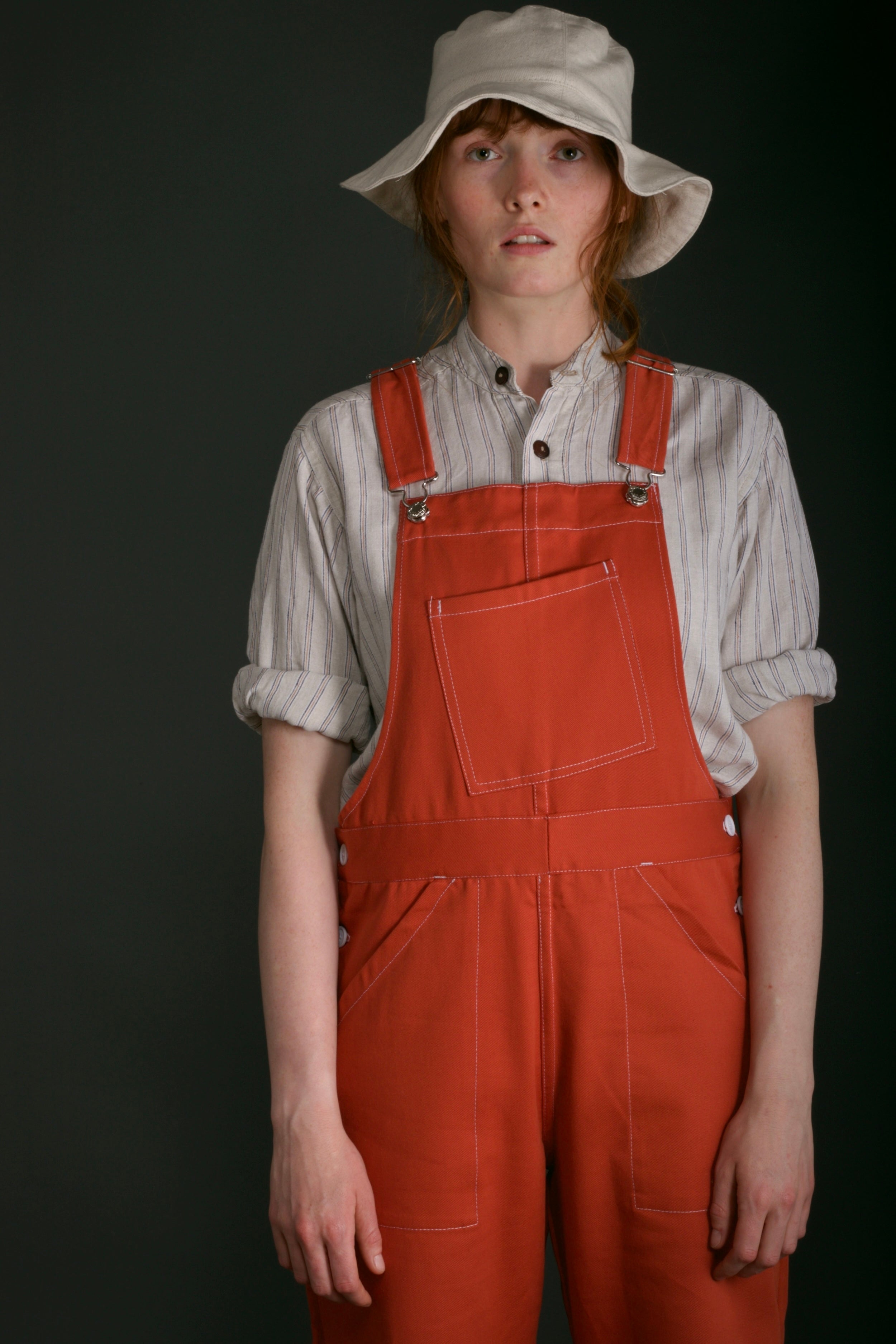 Archive Women's Dungarees in Orange