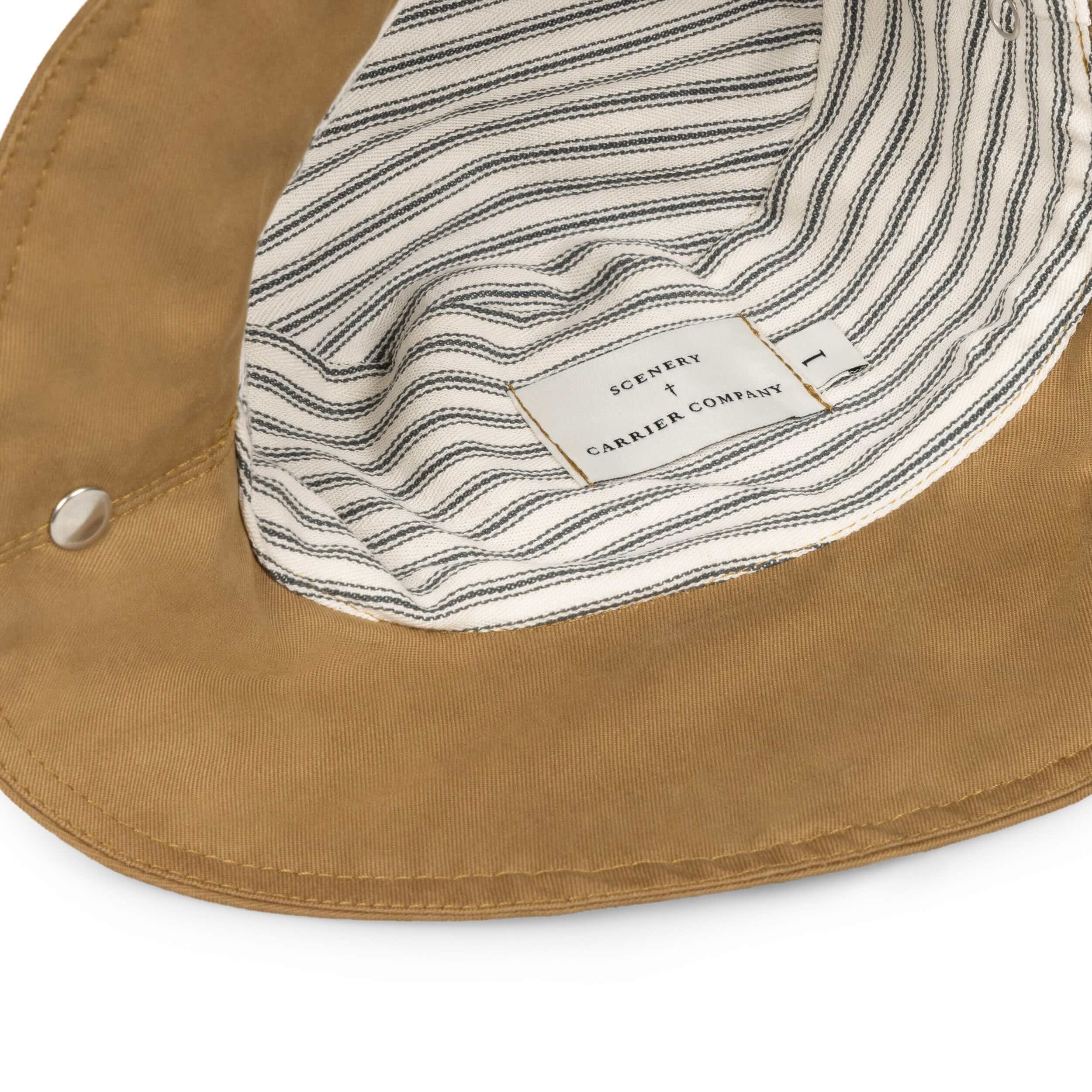 Carrier Company x Scenery Summer Hat in Khaki Twill