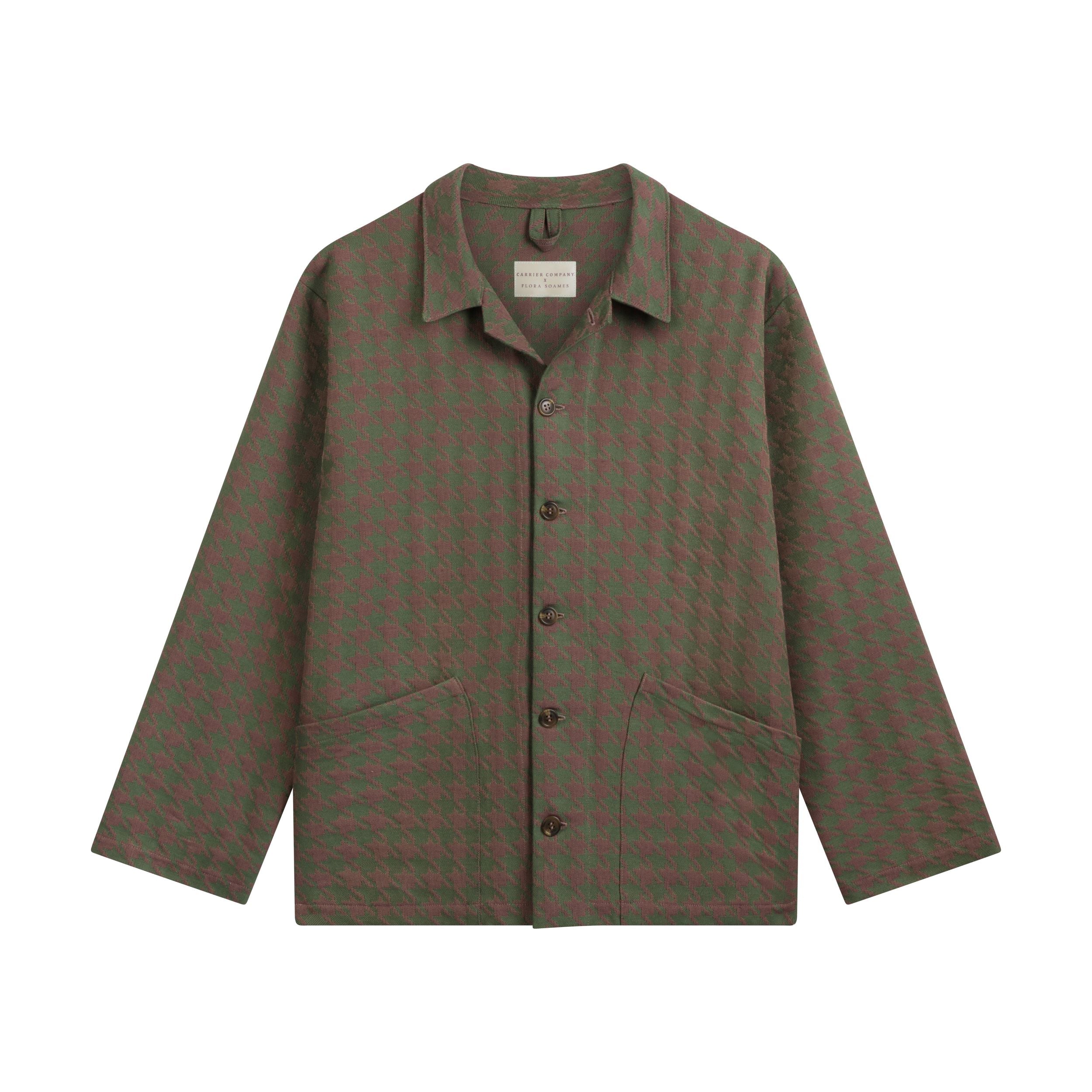 Carrier Company x Flora Soames Norfolk Work Jacket in Heather Walt