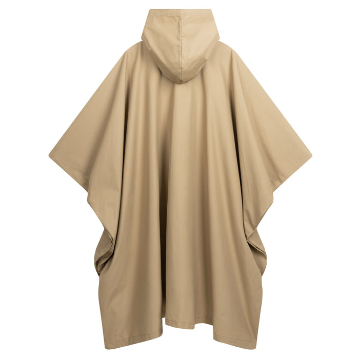 Long Hooded Rain Cape in Tan – Carrier Company