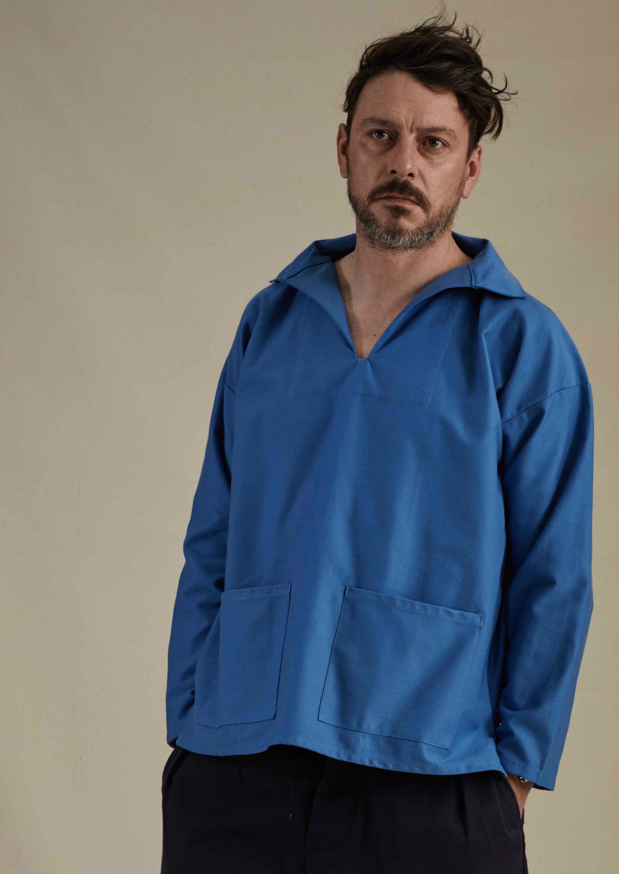 Men's Norfolk Smock | Fisherman's Smock | Sailing Smock | Carrier