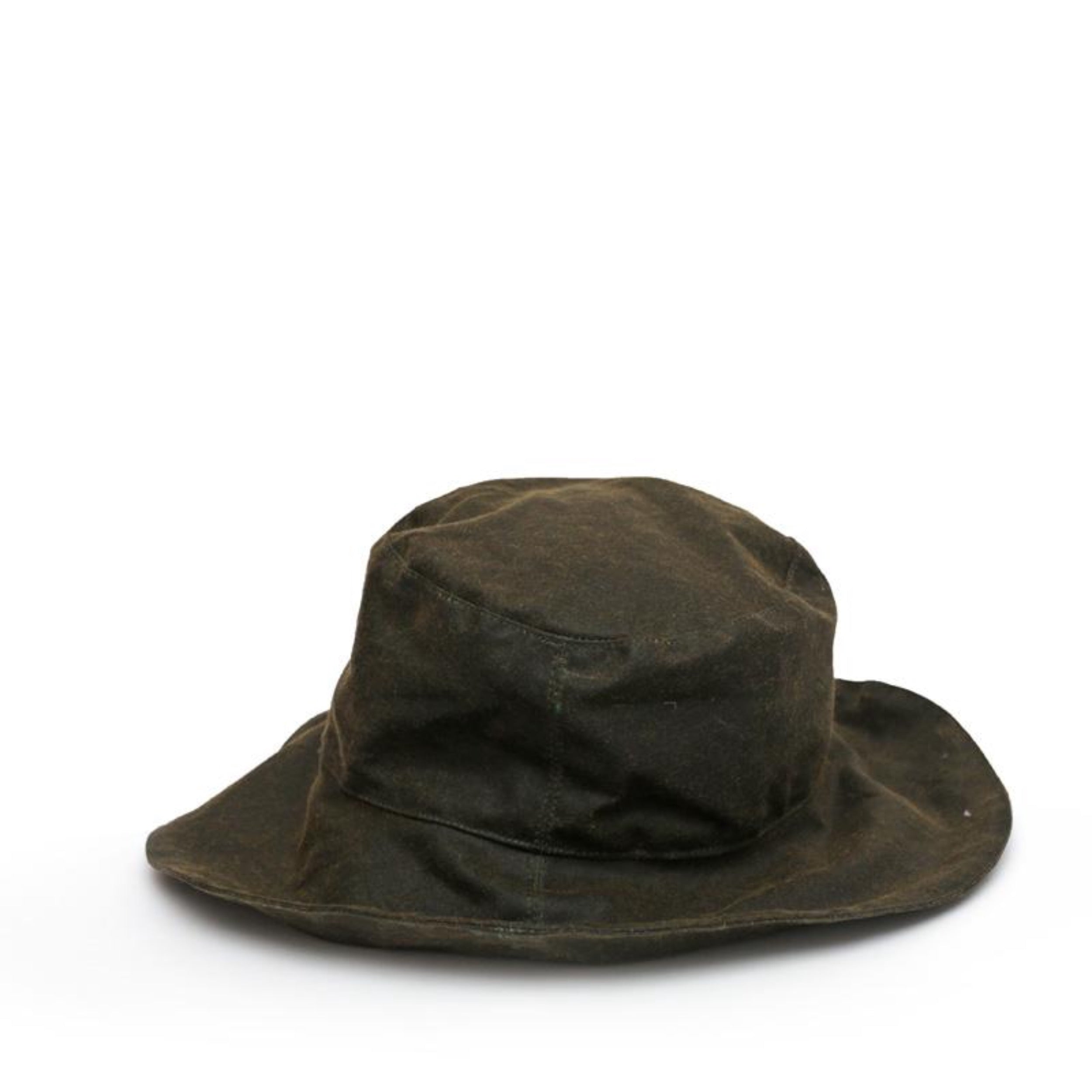 Mens waxed cotton hat on sale